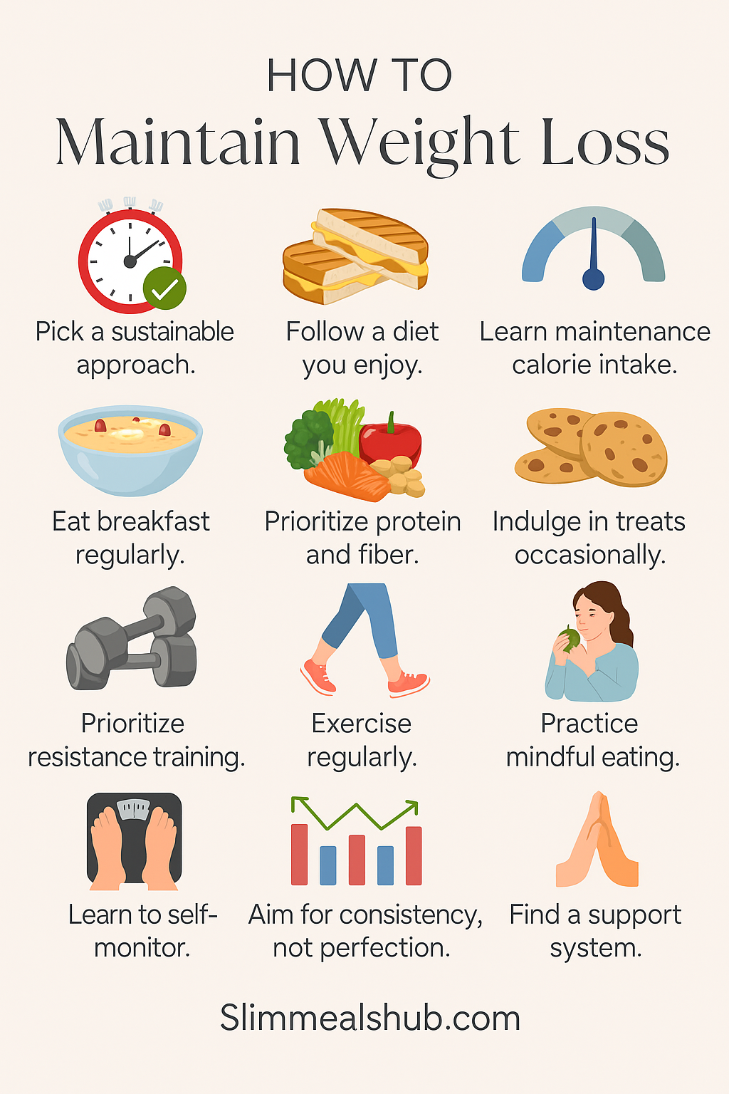How to Maintain Weight Loss