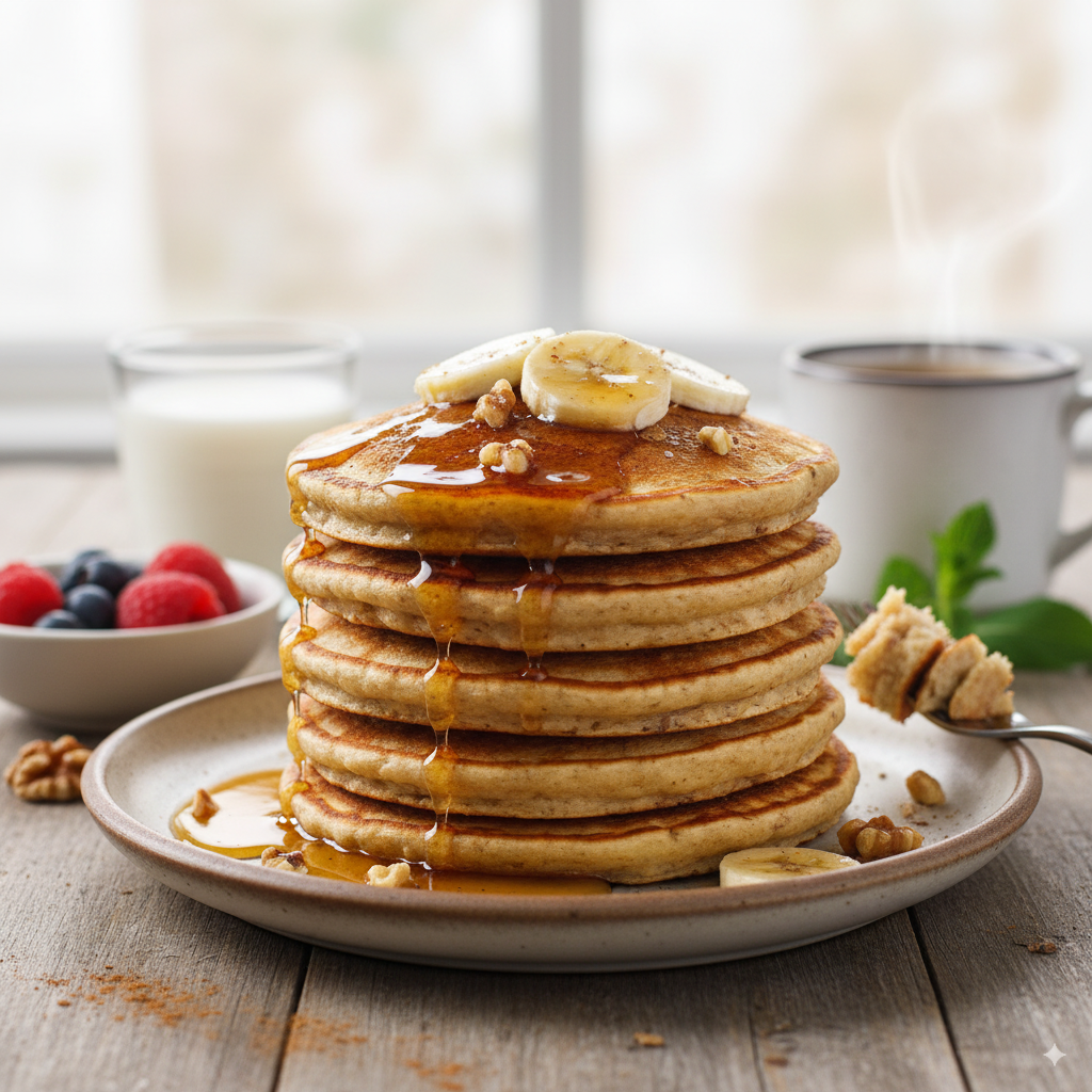 Banana Oatmeal Pancakes – A Healthy Twist on Classic Pancakes