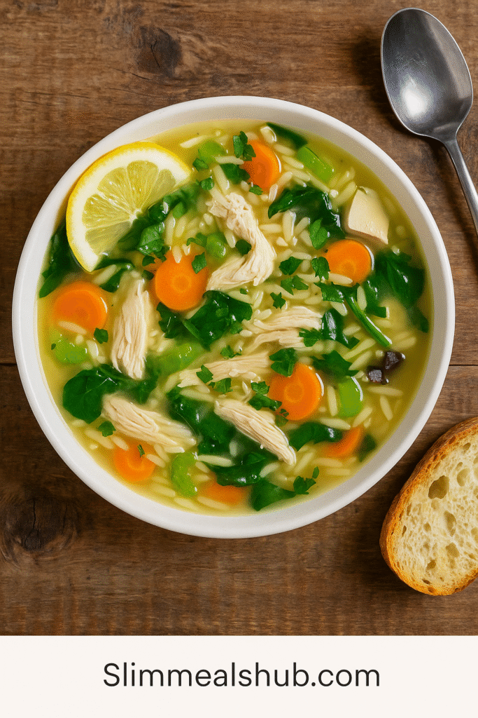 Lemon Chicken Orzo Soup Recipe: A Comforting and Refreshing Bowl