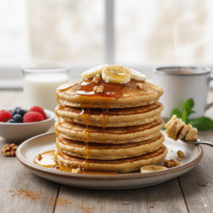 Banana Oatmeal Pancakes – A Healthy Twist on Classic Pancakes