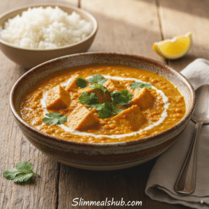 Red Lentil Tofu Curry Recipe